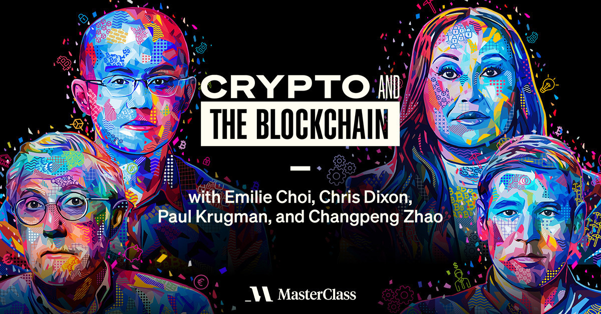 MasterClass Announces Class on Cryptocurrency and The Blockchain