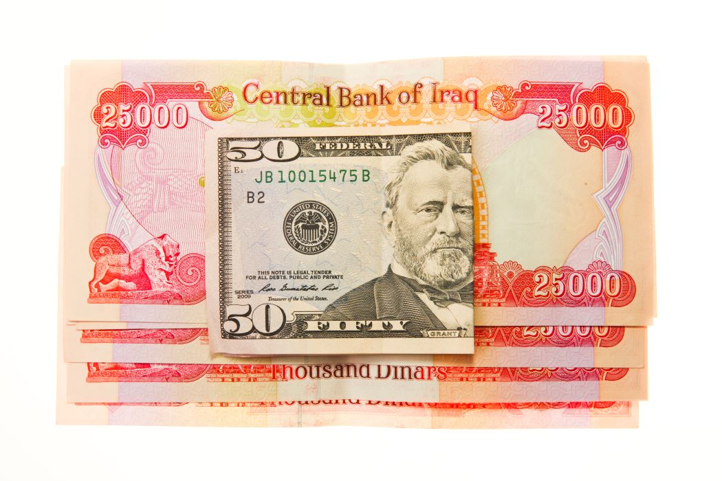Iraqi Dinar US Dollar