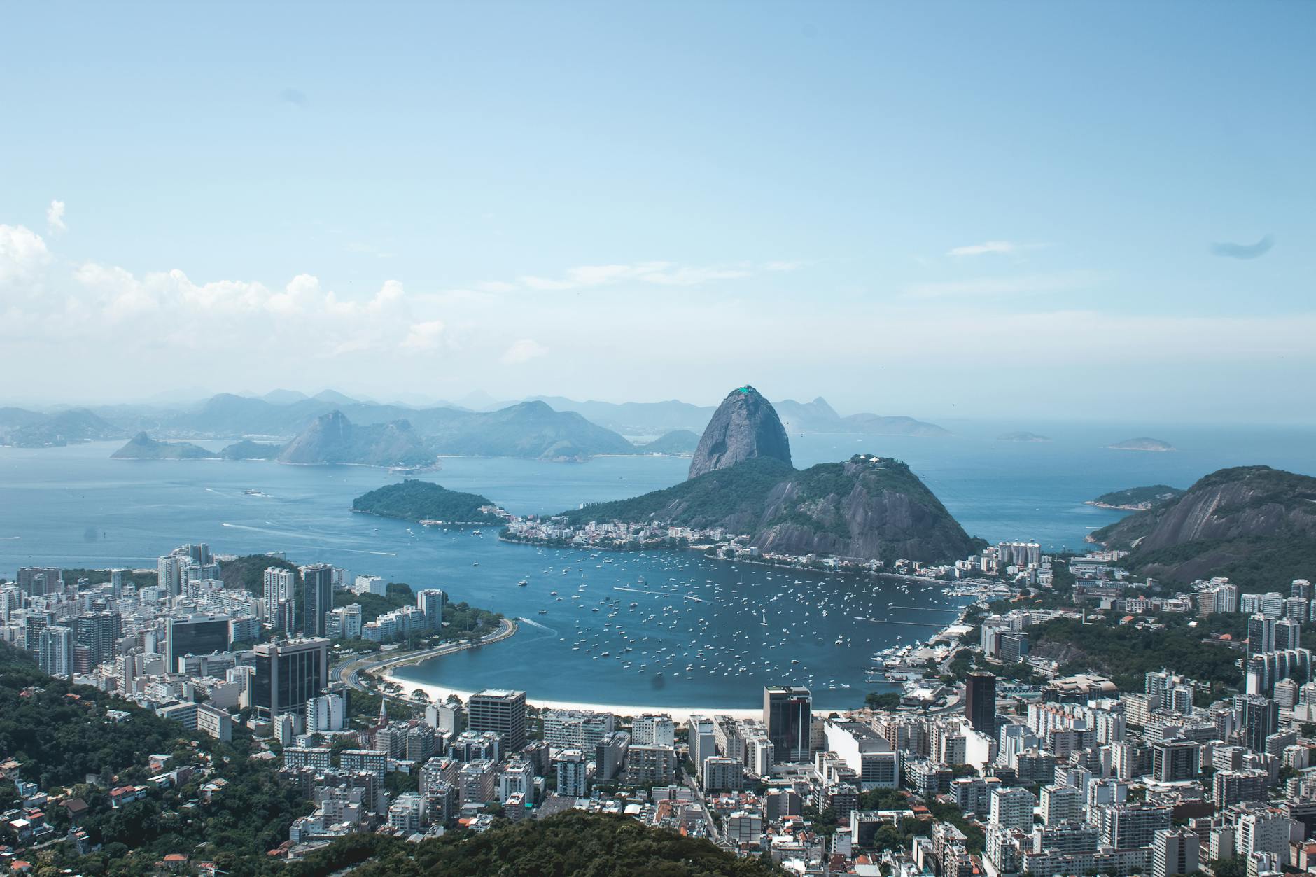 view of rio from above