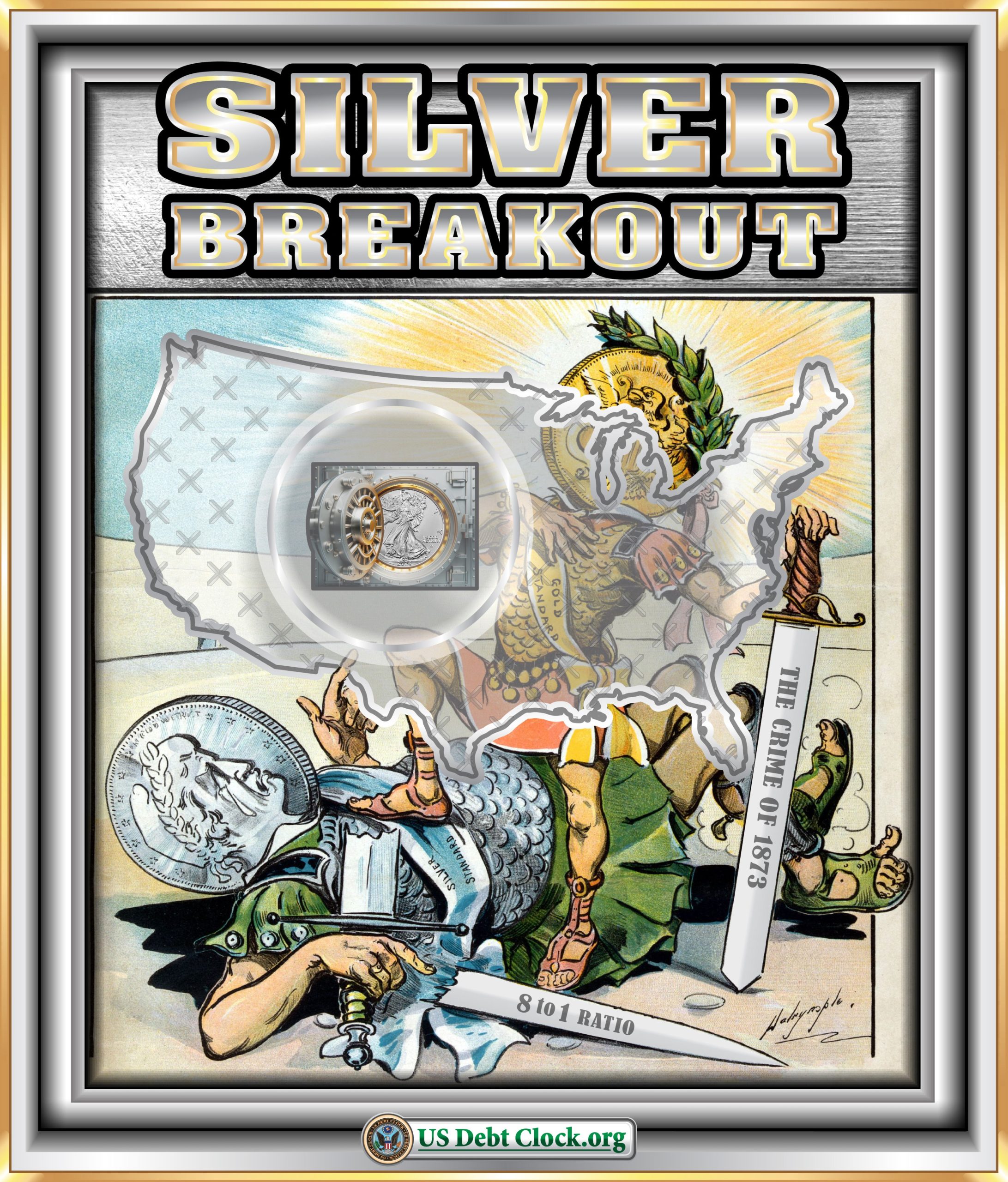 Silver’s Resurgence: Revisiting the “Crime of 1873” and the Return of an 8-to-1 Ratio