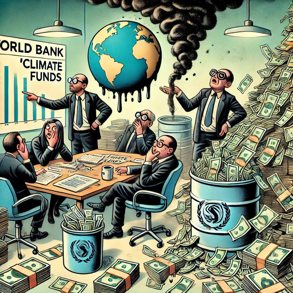 World Bank Bureaucrats Lose Track of $24 Billion in Climate Funds: Comedy or Catastrophe?