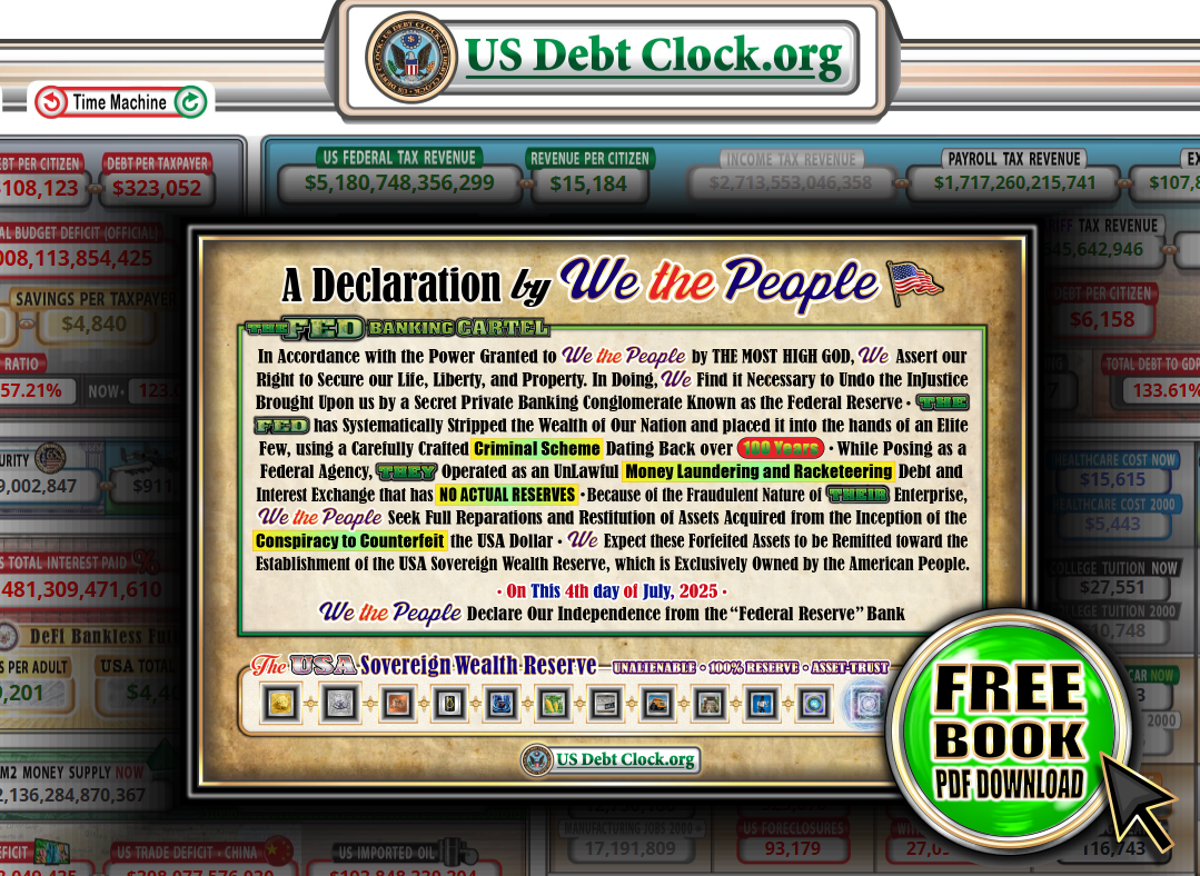 Happy Independence Day: A Declaration to End the Fed and Embrace a Golden Era
