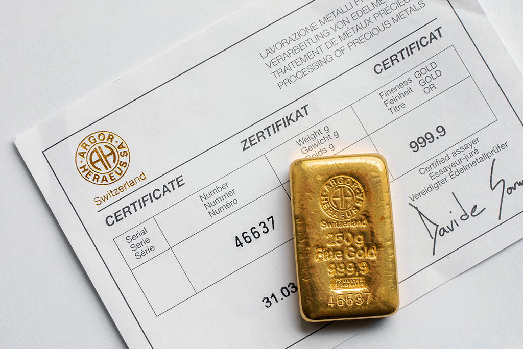 Selling a Gold SPA Using Swiss Procedures