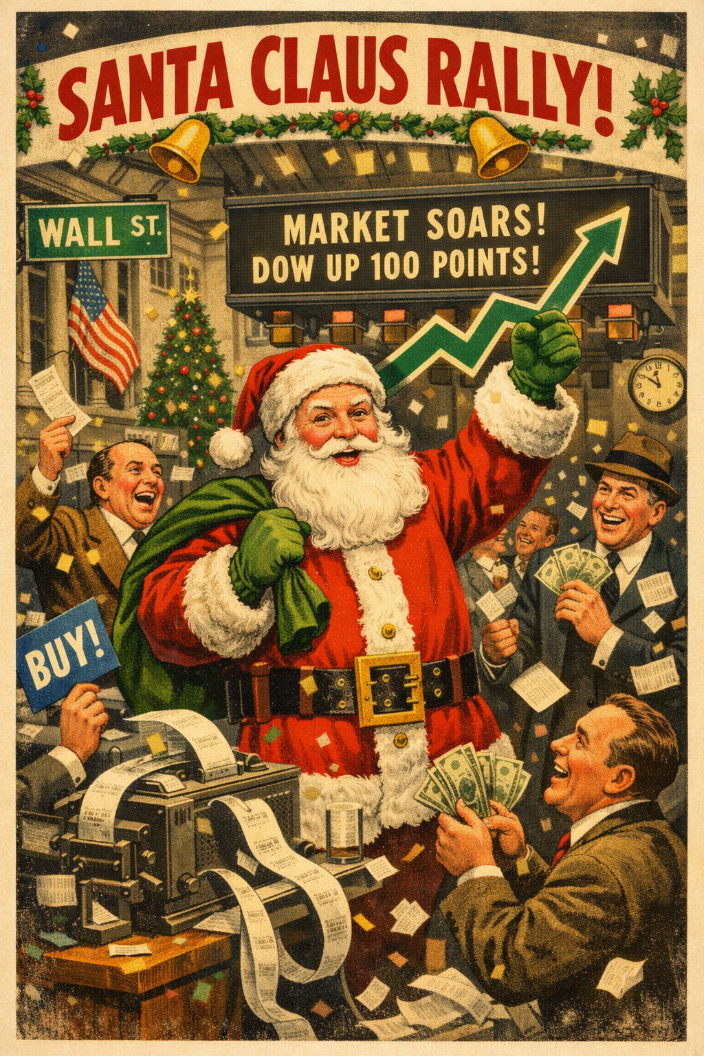 Santa Claus Rally on Wall Street