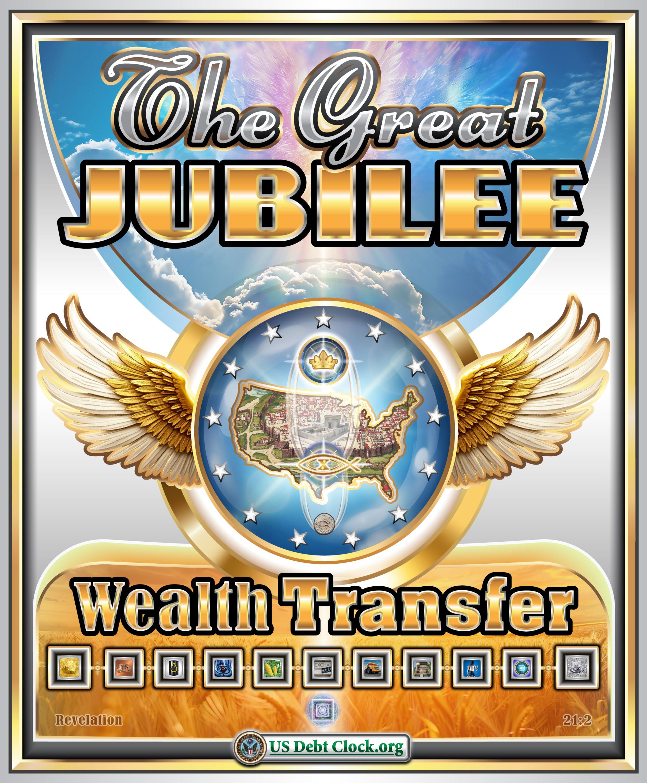 The Great Jubilee Wealth Transfer: What the U.S. Debt Clock Is Really Signaling