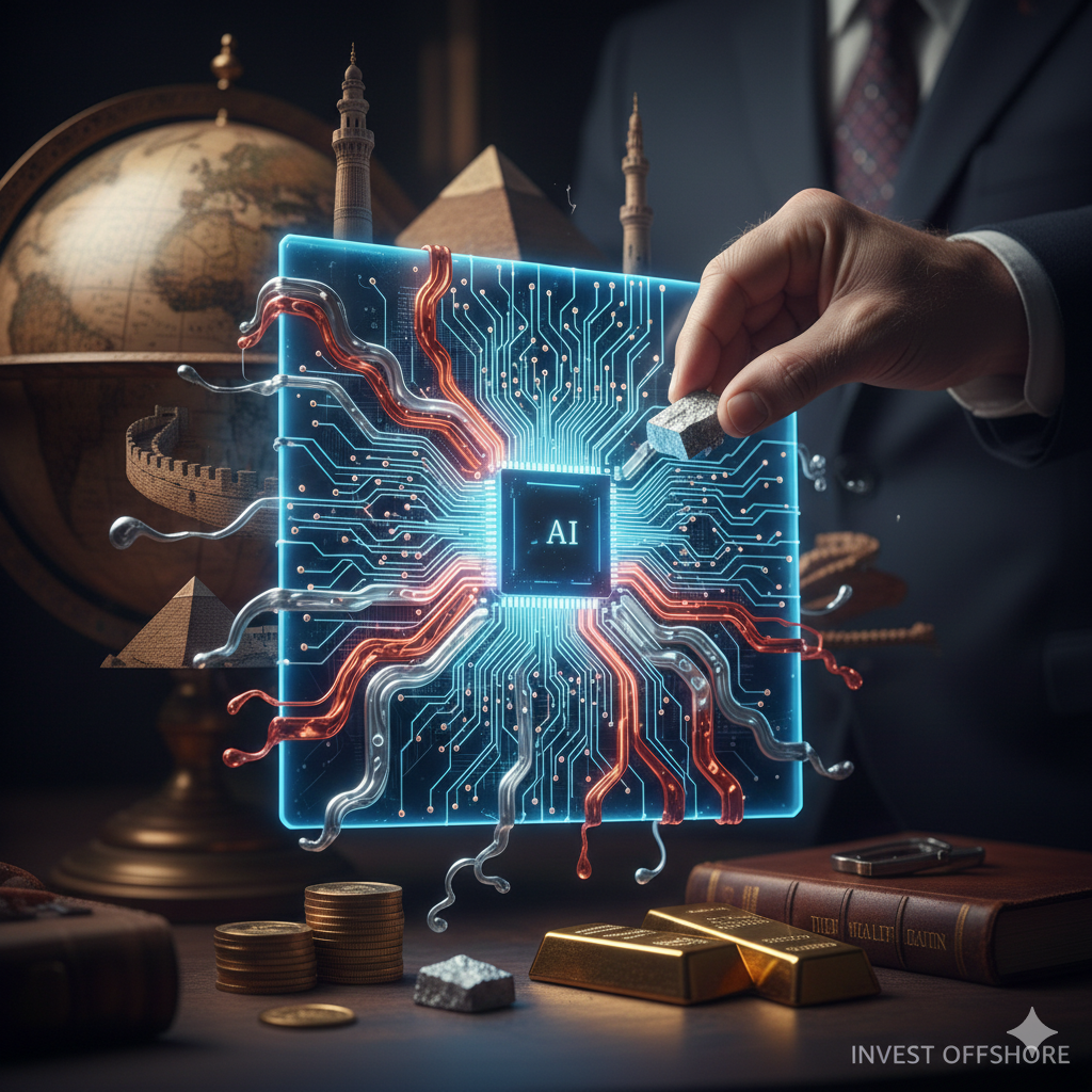 Beyond the Yellow Metal: Why the AI Boom Runs on Gallium, Germanium, and Antimony