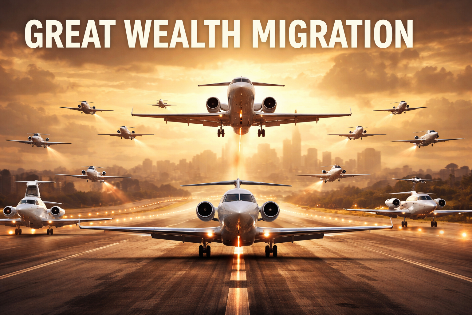 Great Wealth Migration Accelerates With 35% of HNWIs Eyeing Lower-Tax Havens