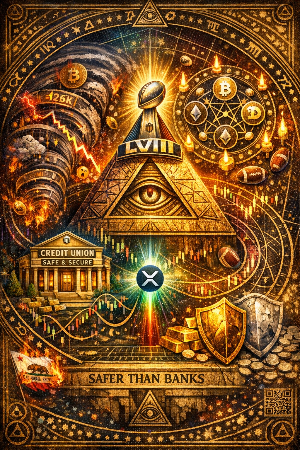 Ingersoll Lockwood Cheering Q Super Bowl Victory for XRP