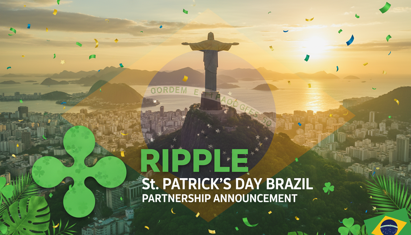Ripple’s St. Patrick’s Day Brazil Push Signals a New Era for Cross-Border Finance