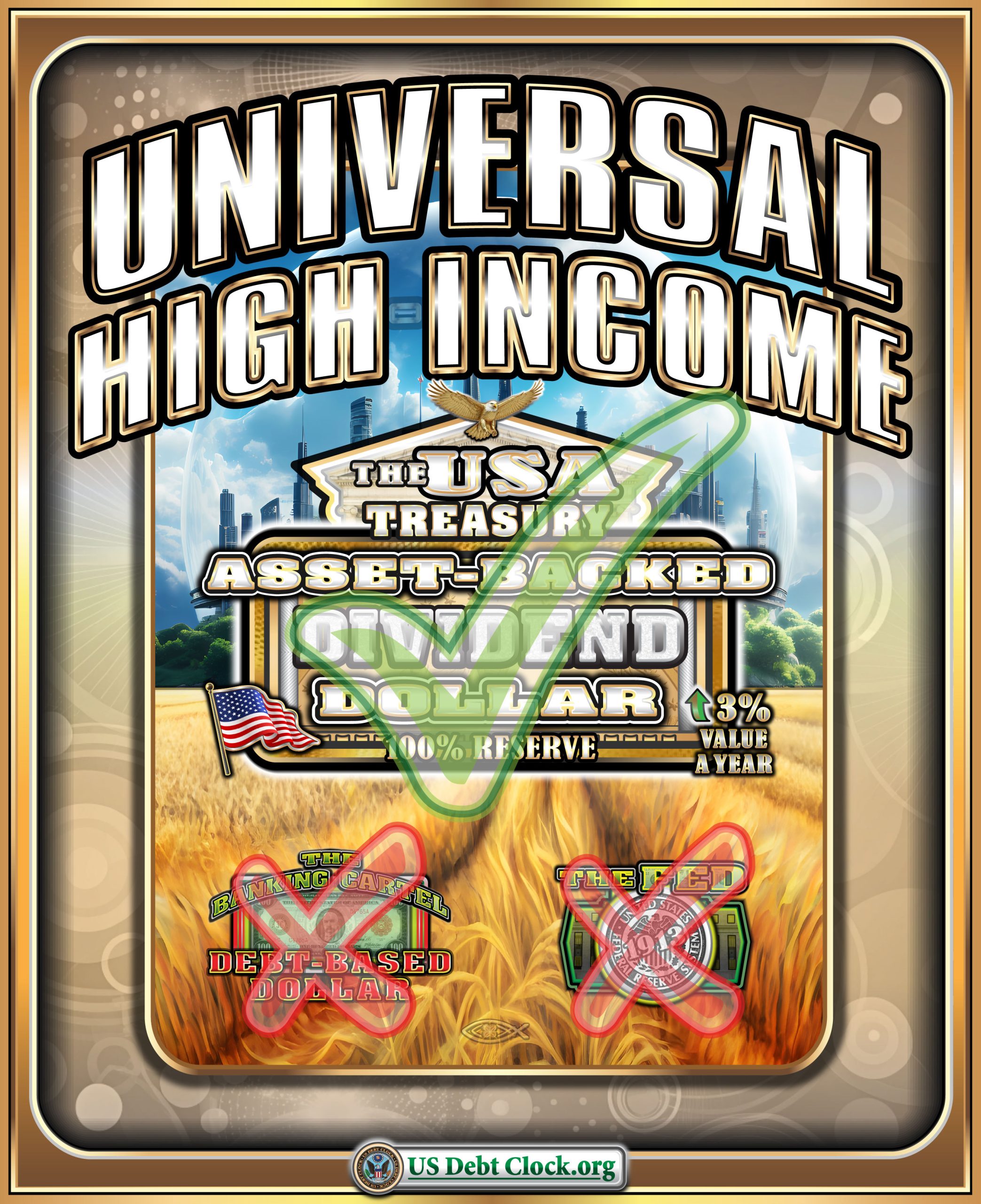 Universal High Income: The Poster That Says the Quiet Part Out Loud