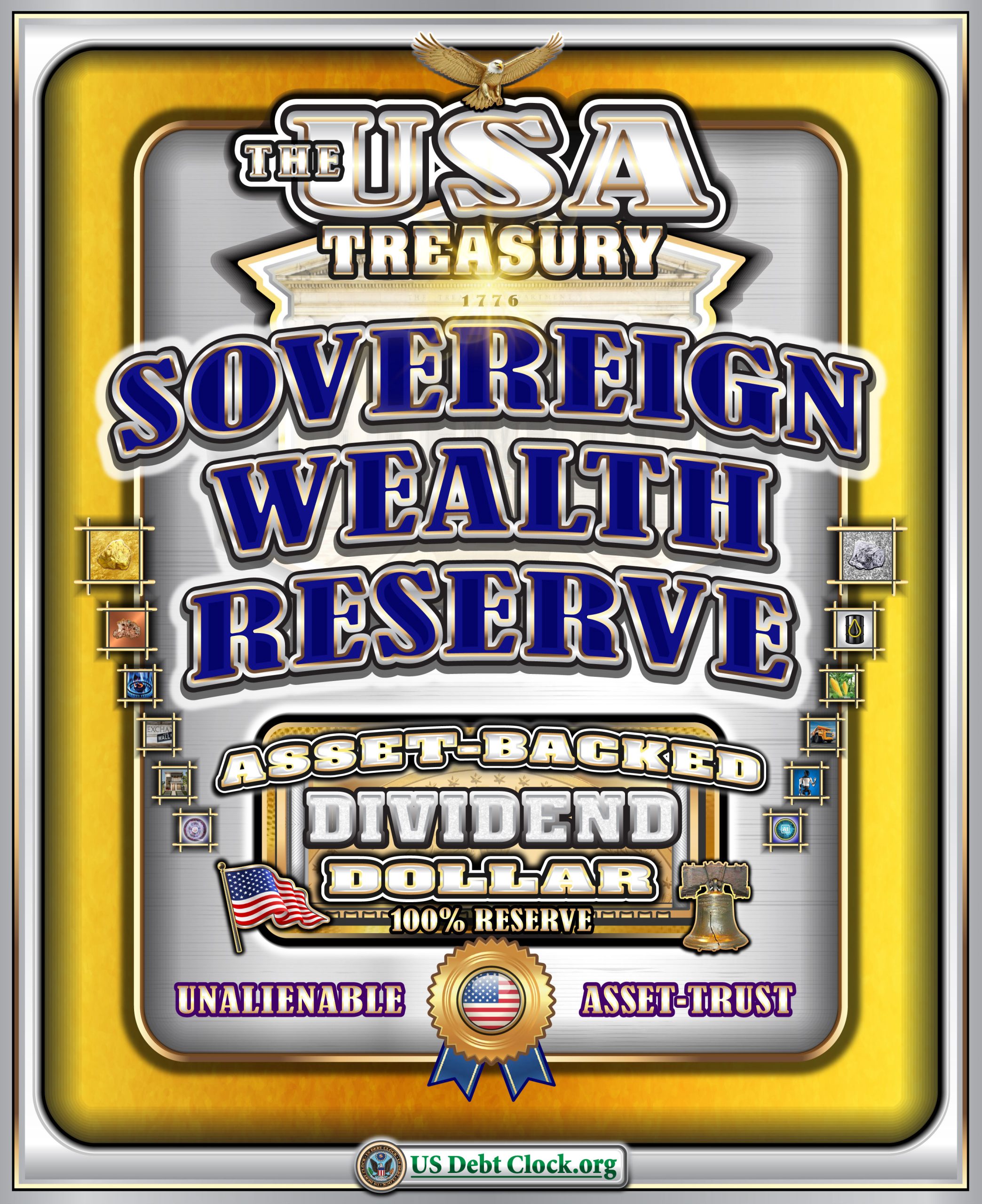 Sovereign Wealth Reserve: The US Debt Clock’s Blueprint for an Asset-Backed Dividend Era