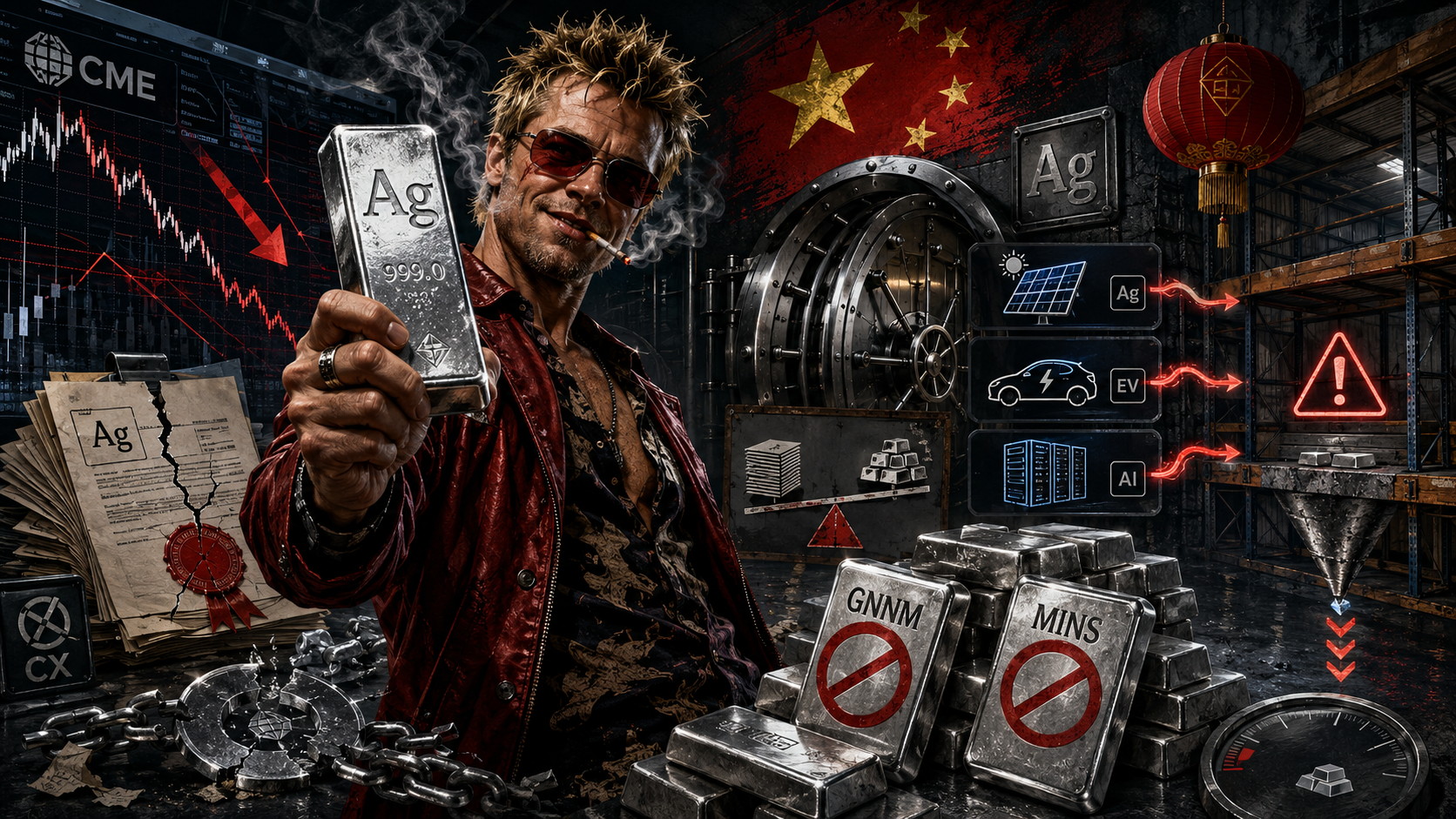 Silver Shock: CME Suspends Two Chinese Silver Brands from COMEX Delivery
