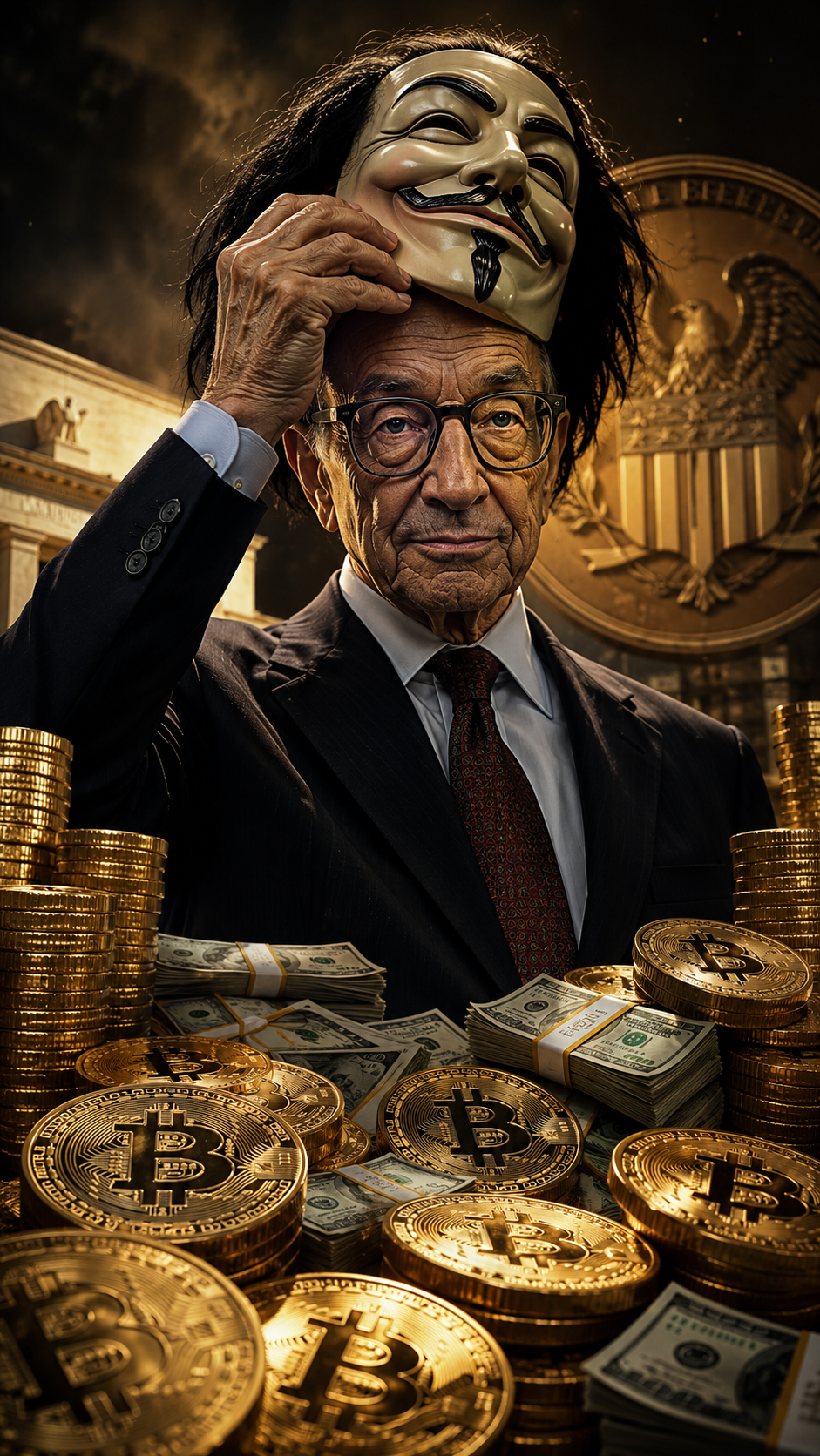 Alan Greenspan Dies at 100: The Maestro, the Gold Bug, and the Persistent Theory That He Helped Create Bitcoin