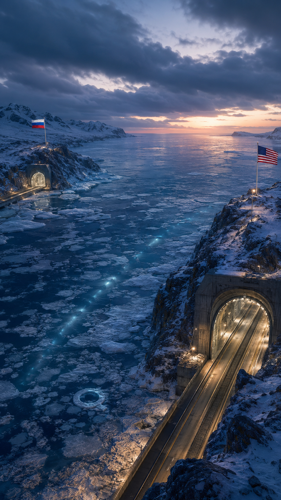 The Trump–Putin Tunnel: A Bering Strait Bet on a World Moving Around Europe
