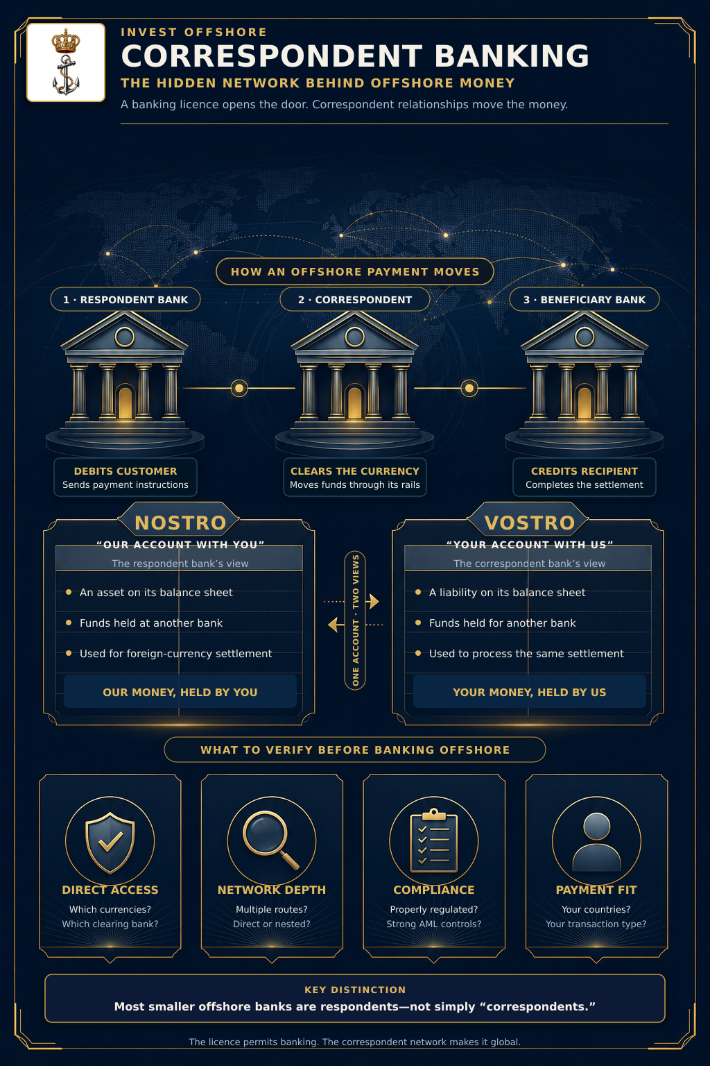 Correspondent Banking: The Hidden Network Behind Offshore Money