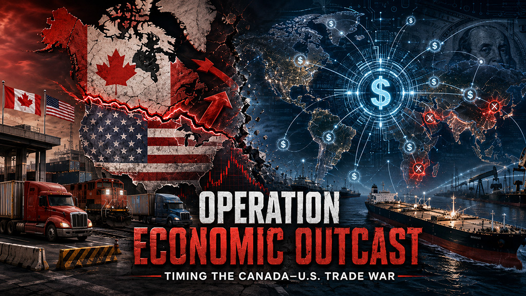 Operation Economic Outcast: The Canada–U.S. Trade War Suddenly Looks Much Bigger