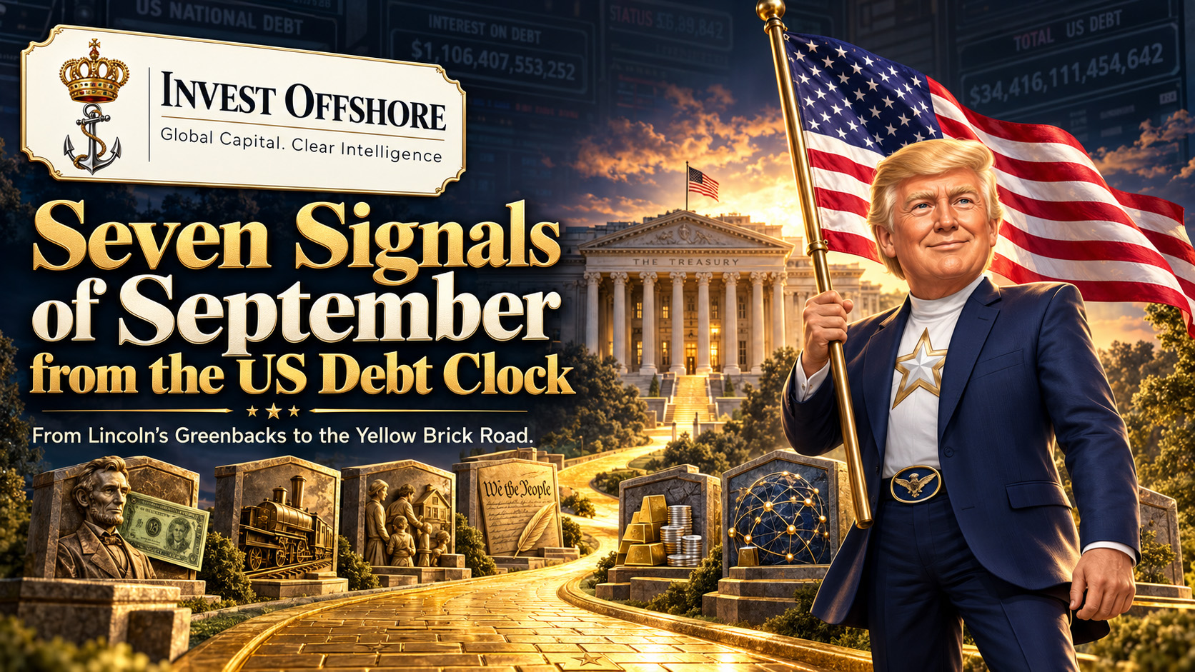 Seven Signals of September from the US Debt Clock
