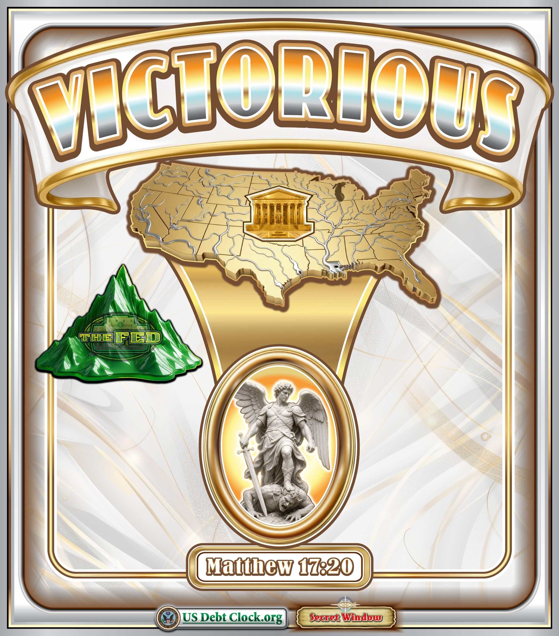 Victorious: US Debt Clock Declares Victory Over the Debt-Money Mountain