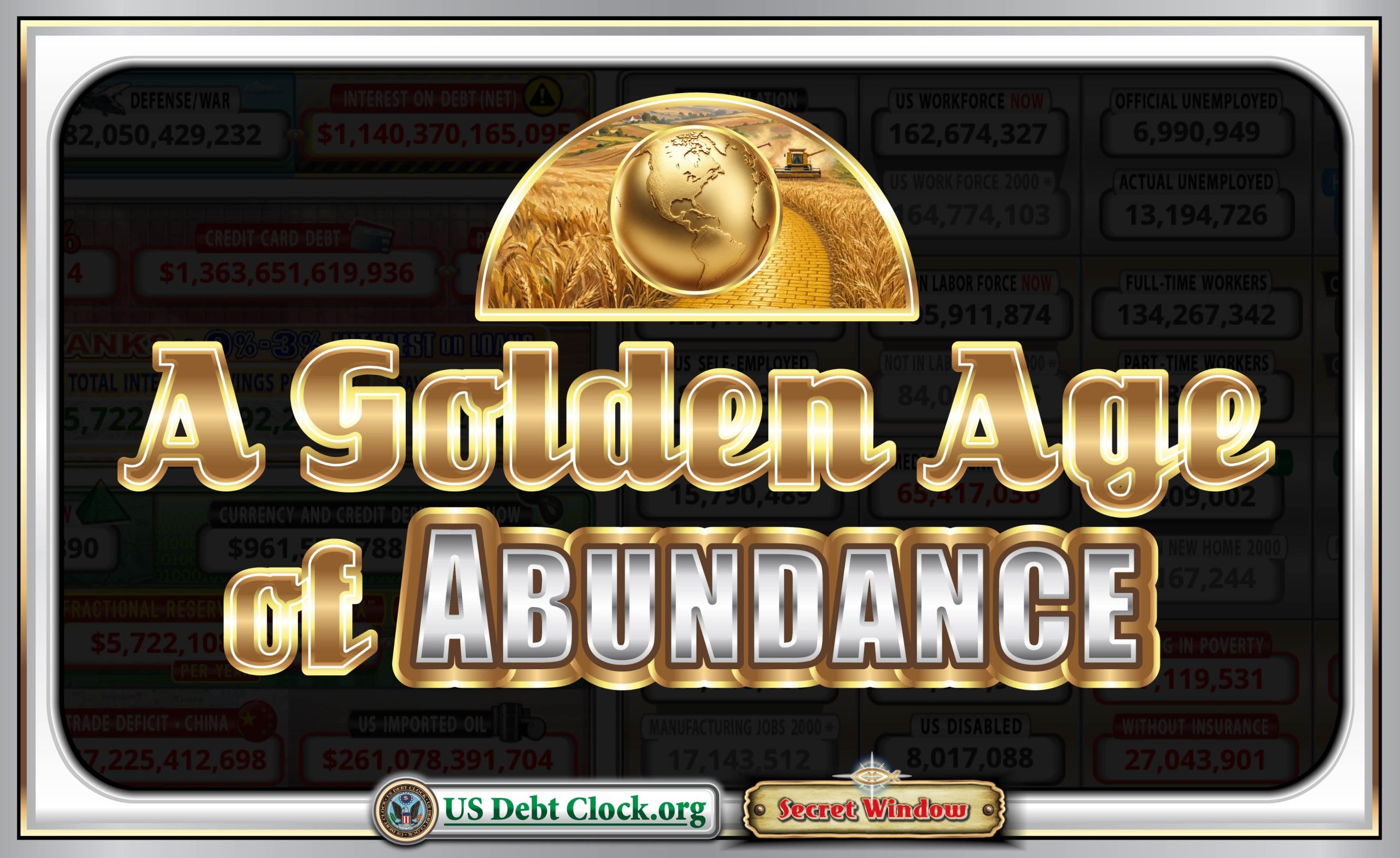 A Golden Age of Abundance: US Debt Clock Points Beyond Debt Into Productive Wealth